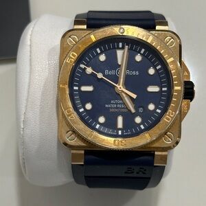 Limited Edition Bell & Ross Bronze Watch RARE